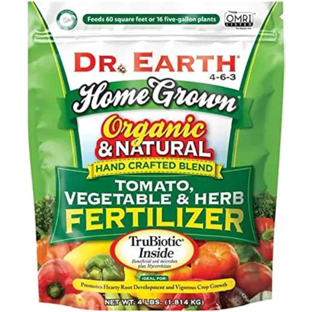 Best Compost for Vegetable Garden: Your Ultimate Soil Enrichment Guide 4 Dr. Earth Organic 5 Tomato, Vegetable and Herb Fertilizer