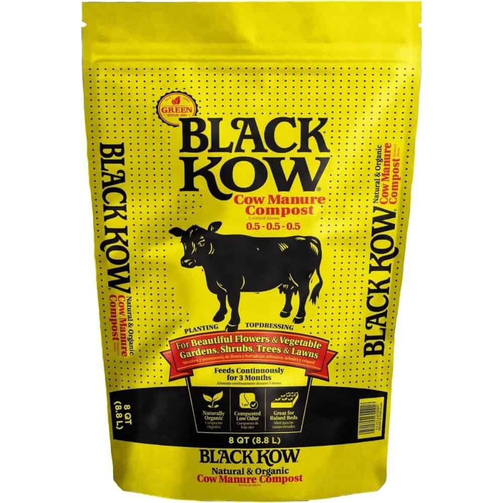 Best Compost for Vegetable Garden: Your Ultimate Soil Enrichment Guide 5 Black Kow Nitrogen Phosphate Composted Cow Manure Fertilizer