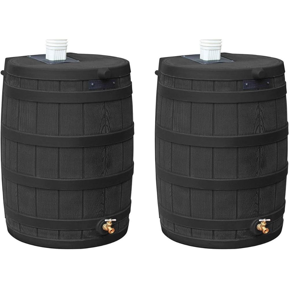 Best Rainwater Collection System Guide and Review 2 Good Ideas 50 Gallon Plastic Rain Barrel