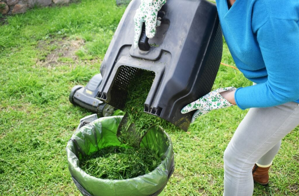 is compost good for grass